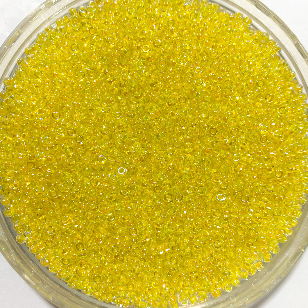 Miyuki Round Rocailles 11/0 | 273RR | Amarillo Claro Cristal