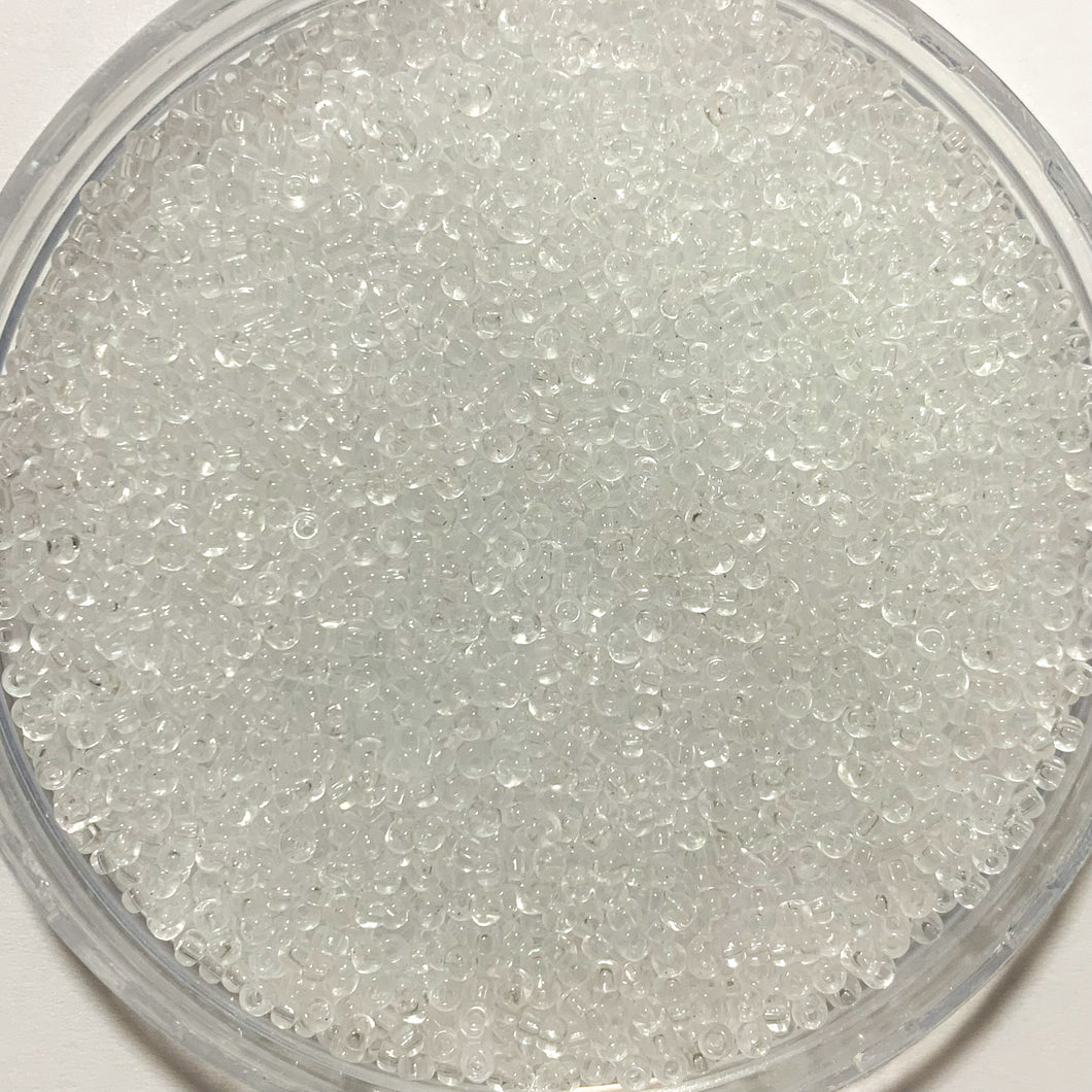 Miyuki Round Rocailles 11/0 | 131RR | Transparente Cristal