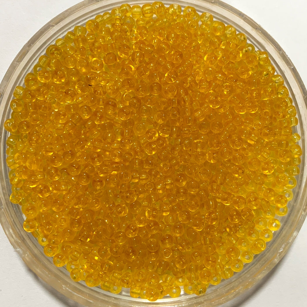 Miyuki Round Rocailles 8/0 | 132RR | Transparente Topacio