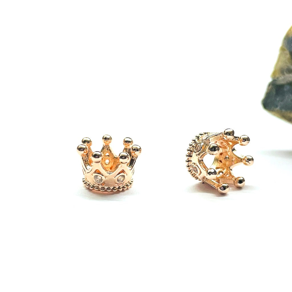 RODINADO | CORONA MICROCIRCON | 9MM | 1UND | GOLDROSE (R3-21)