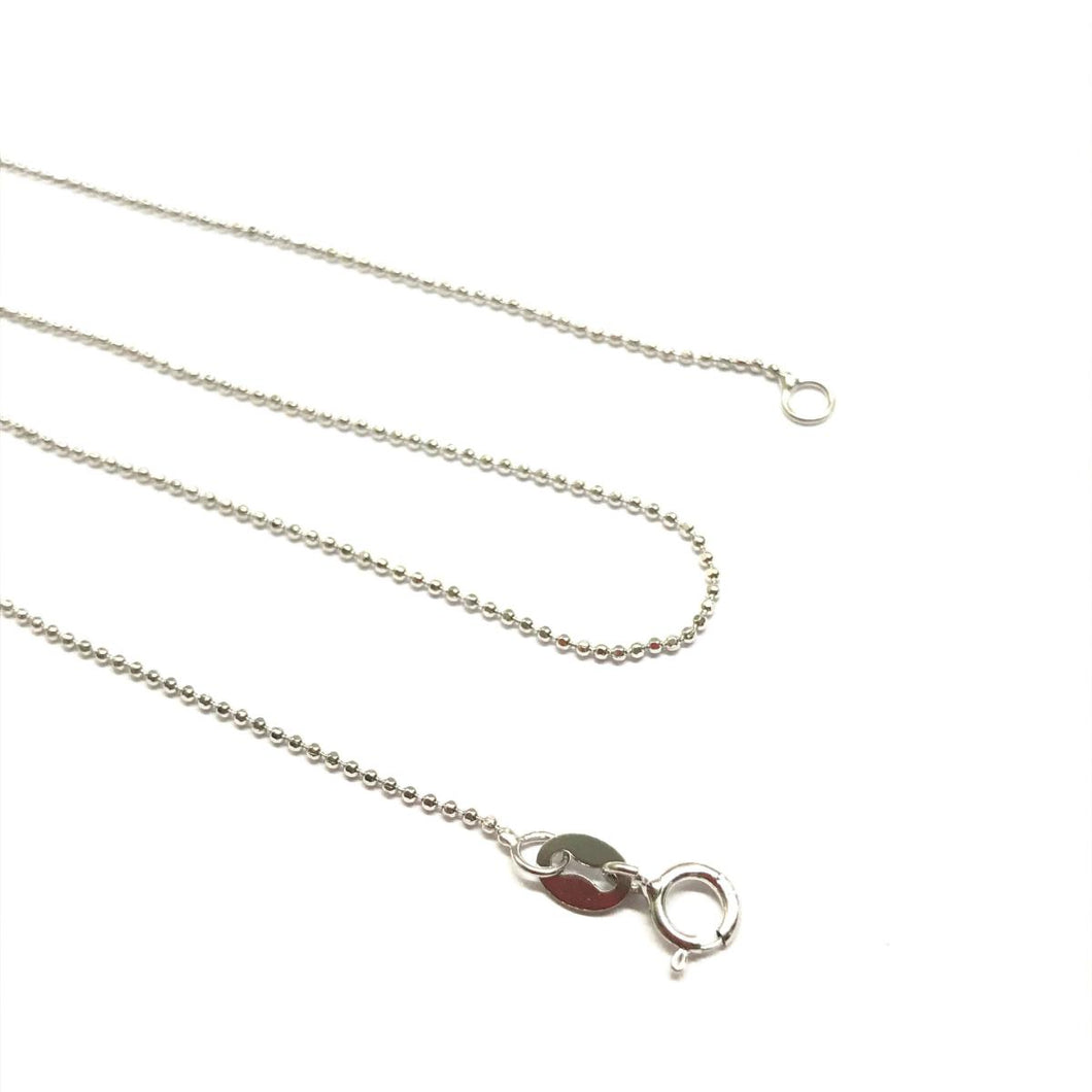 CADENA DE BOLITAS PLATA 925 | 43CM (D)