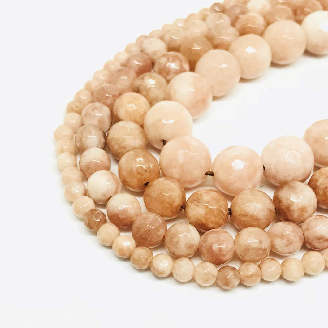 PEACH MOONSTONE | FACETADA | 10MM (13-36D)