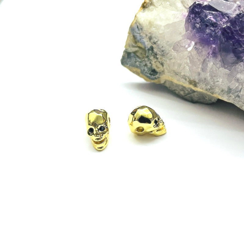 RODINADO | SEPARADOR CALAVERA | 12MM | 1UND | DORADO (R5-41)