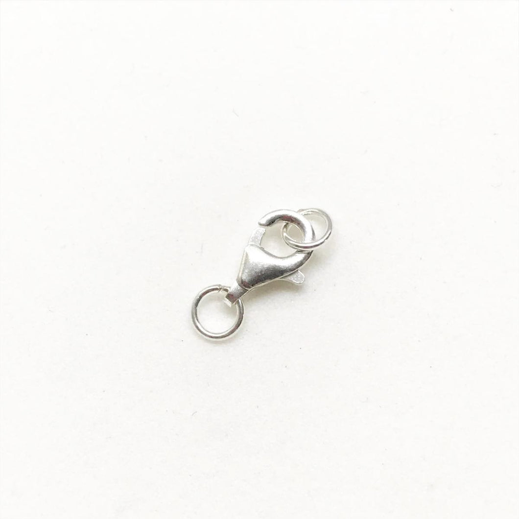 BROCHE MOSQUETÓN PLATA 925 | 9MM (P5-48)