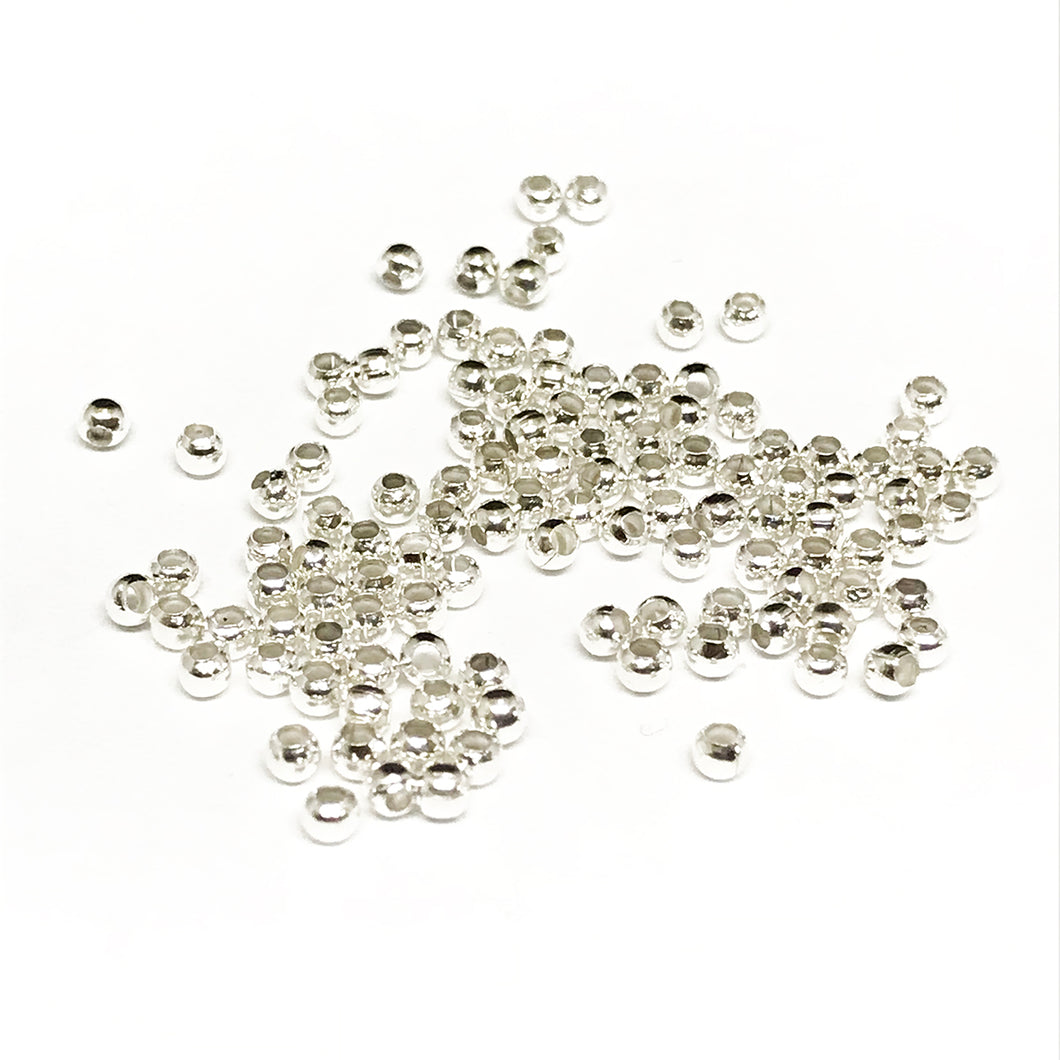 BOLITAS DE PLATA 925 | 3MM | 100 UND