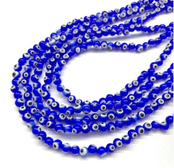 OJO TURCO REDONDO AZUL | 6MM