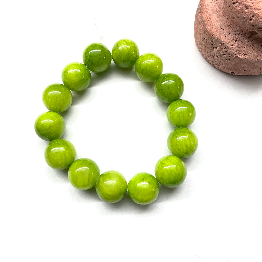 ONIX ESMALTADO | 14MM | VERDE MANZANA