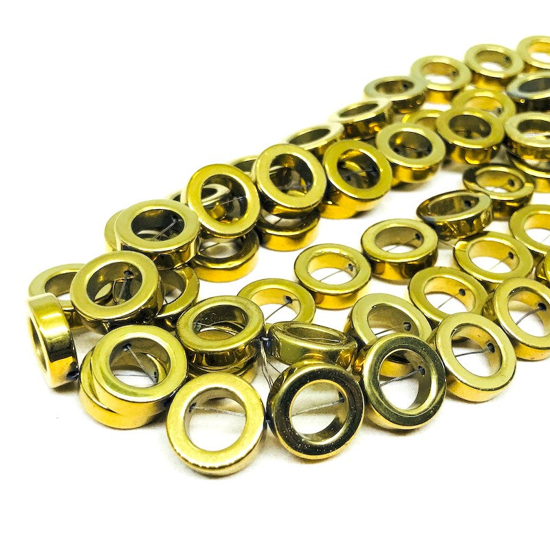 HEMATITA | DONA | 13MM | DORADO (28-49C)