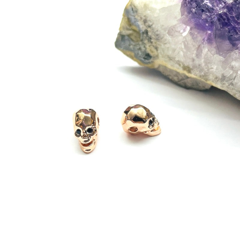 RODINADO | SEPARADOR CALAVERA | 12MM- | 1 UND | GOLDROSE (R5-43)